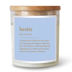 Bestie - Large Commonfolk Collective Foil Dictionary Candle