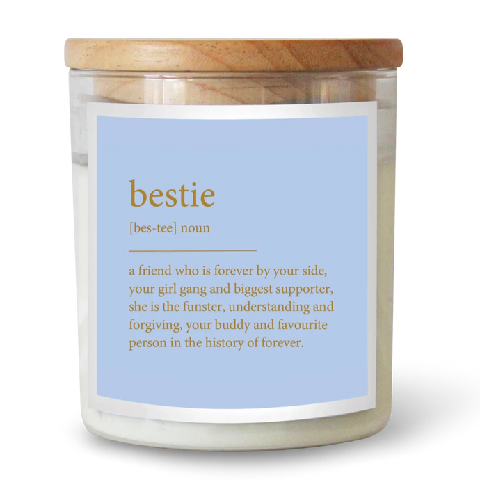 Bestie - Large Commonfolk Collective Foil Dictionary Candle
