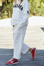 Load image into Gallery viewer, Off White Frenchie Cropped Track Pant - Hammill & Co