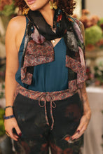 Load image into Gallery viewer, 'Flight of Fancy' Floral Bamboo Scarf - Market of Stars