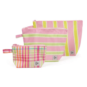Lime Soda Handy Pouches - Set of 3