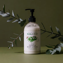 Load image into Gallery viewer, 500ml Lemon Scented Eucalyptus & Rosemary Hand & Body Lotion - Koala Eco