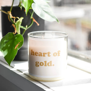 Heart of Gold - Large Commonfolk Collective Candle
