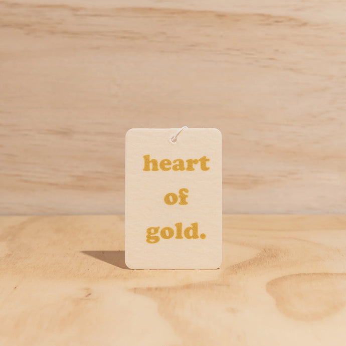 Heart of Gold Air Freshener - Commonfolk Collective