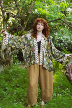 Load image into Gallery viewer, 'I Dream in Flowers' Pixie Cropped Kimono - Market of Stars