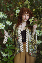 Load image into Gallery viewer, 'I Dream in Flowers' Pixie Cropped Kimono - Market of Stars