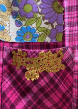 Load image into Gallery viewer, "Flower Garden" - Recycled Handmade Flannelette Shirt