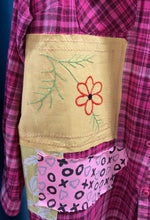Load image into Gallery viewer, "Flower Garden" - Recycled Handmade Flannelette Shirt