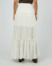 Load image into Gallery viewer, Jessie Maxi Skirt in Vintage White - All About Eve
