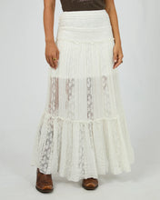 Load image into Gallery viewer, Jessie Maxi Skirt in Vintage White - All About Eve