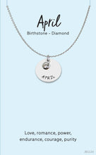 Load image into Gallery viewer, Birthstone Jewellery Card - Assorted