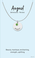 Load image into Gallery viewer, Birthstone Jewellery Card - Assorted