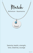 Load image into Gallery viewer, Birthstone Jewellery Card - Assorted