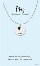 Load image into Gallery viewer, Birthstone Jewellery Card - Assorted