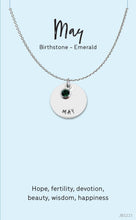 Load image into Gallery viewer, Birthstone Jewellery Card - Assorted