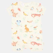 Load image into Gallery viewer, Kakadu Dawn Short Sleeve Banjo Onesie