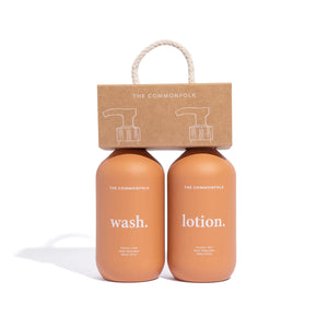 Sage, Saffron & Amber Wash + Lotion Kit - Commonfolk Collective