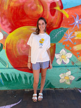 Load image into Gallery viewer, 'La Dolce Vita' White/Blue T-Shirt Set - By Frankie