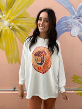 Load image into Gallery viewer, La Sirena White L/S Top & Rust Pant Set - By Frankie