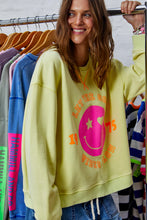 Load image into Gallery viewer, Lemon Happy Smily Washed Sweat - Hammill & Co