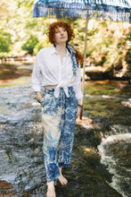 Load image into Gallery viewer, 'Let the Light In' Linen Cropped Artist Pants - Market of Stars