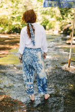 Load image into Gallery viewer, 'Let the Light In' Linen Cropped Artist Pants - Market of Stars