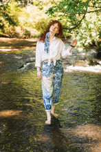Load image into Gallery viewer, 'Let the Light In' Linen Cropped Artist Pants - Market of Stars