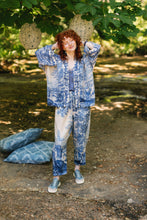 Load image into Gallery viewer, 'Let the Light In' Linen Cropped Artist Pants - Market of Stars