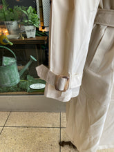 Load image into Gallery viewer, Light Beige Full Length Trench Jacket - By Frankie