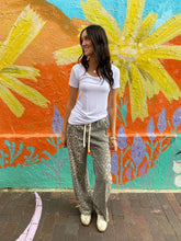 Load image into Gallery viewer, Light Leopard Denim Racer Pants - By Frankie