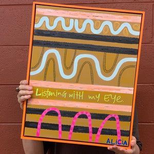 "Listening with My Eye" - Original Artwork