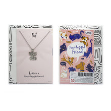 Load image into Gallery viewer, 'Love my Dog' Pet Jewellery Card
