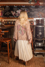 Load image into Gallery viewer, &#39;Map of My Heart&#39; Cropped Kimono - Market of Stars