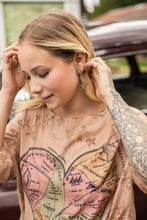 Load image into Gallery viewer, 'Map of My Heart' Luxe Tee - Market of Stars