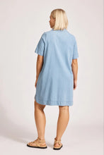 Load image into Gallery viewer, Melenia Denim Shirt Dress