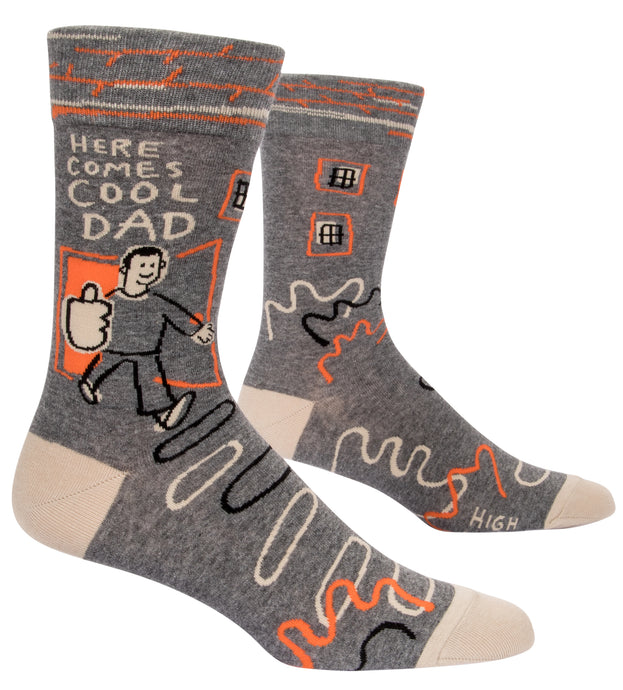 'Here Comes Cool Dad' Men's Socks