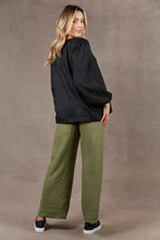 Load image into Gallery viewer, Ebony Nama Linen Top