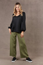 Load image into Gallery viewer, Ebony Nama Linen Top