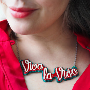 Viva La Vida Necklace - Erstwilder x Frida Kahlo