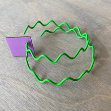 Load image into Gallery viewer, Remi Zig Zag Hoop Earrings by Kate Sale - Assorted Colours