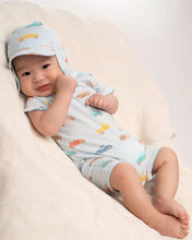 Load image into Gallery viewer, Fast Lane Sky Short Sleeve Banjo Onesie