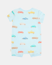 Load image into Gallery viewer, Fast Lane Sky Short Sleeve Banjo Onesie