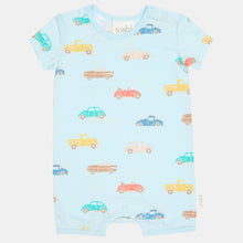 Load image into Gallery viewer, Fast Lane Sky Short Sleeve Banjo Onesie