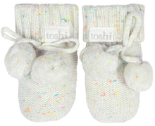 Load image into Gallery viewer, Snowflake Marley Organic Booties