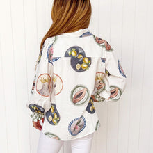 Load image into Gallery viewer, "Sara" Top in Our Aussie Way Print