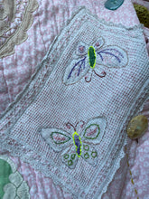 Load image into Gallery viewer, 'Rose Coloured Glasses' - Recycled Handmade Coat