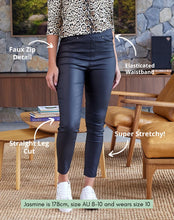 Load image into Gallery viewer, Black Piper PU Pant