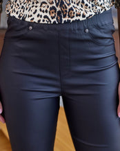 Load image into Gallery viewer, Black Piper PU Pant