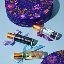 Load image into Gallery viewer, Crystal Essential Oil Perfume Roller Trio Set