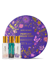 Load image into Gallery viewer, Crystal Essential Oil Perfume Roller Trio Set